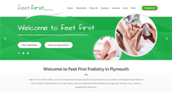 Desktop Screenshot of podiatry-plymouth.co.uk