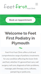 Mobile Screenshot of podiatry-plymouth.co.uk